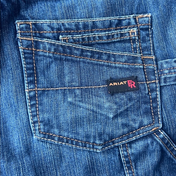 Ariat Men's FR M4 DuraStretch Workhorse Bootcut Jeans Size 36/30 + - Picture 2 of 5